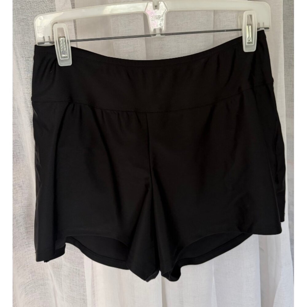 NWT Ava & Viv Black High-Rise Women’s Shorts – Size 14W